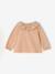 Babyshirt met kraagje en borduursel rouge - vertbaudet enfant 