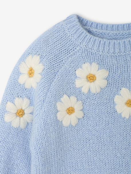 Pull naissance ouverture côté bleu ciel - vertbaudet enfant 