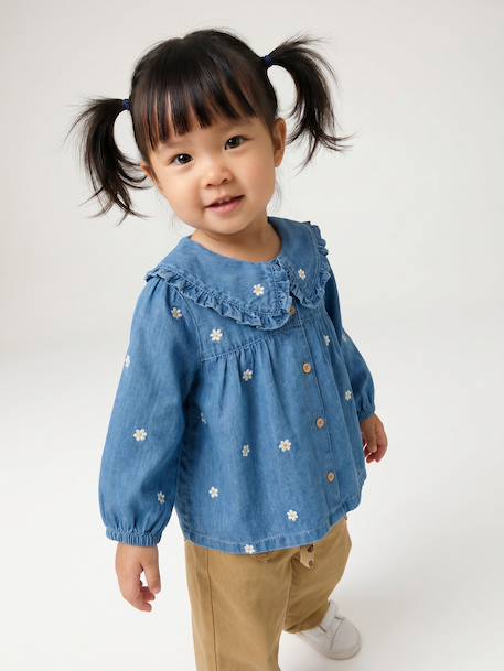Bébé-Blouse bébé fille manches longues