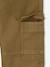 Pantalon cargo morphologie fin bleu jean+olive - vertbaudet enfant 