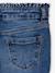 Slim jeans voor meisjes lichtblauw+middenblauw - vertbaudet enfant 