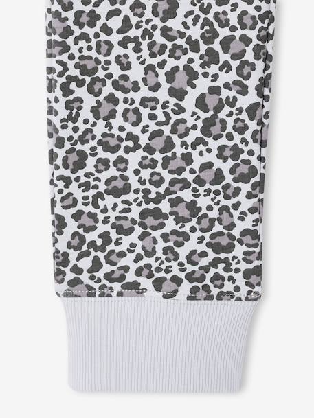 Lot de 2 pyjamas fille gris chiné - vertbaudet enfant 