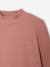 Sous-pull fille col cheminée écru+vieux rose - vertbaudet enfant 