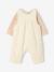 Ensemble salopette et body bébé fille vanille - vertbaudet enfant 