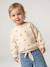 Sweat-shirt imprimé motif léopard taupe+vanille - vertbaudet enfant 