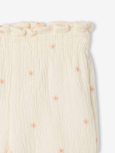 Pantalon naissance bébé coton vanille - vertbaudet enfant 