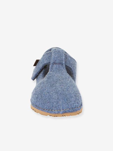 Chaussons pieds nus enfants FLEXY WOOLY BAREFOOT Froddo bleu jean+bleu nuit+gris chiné+rose chiné - vertbaudet enfant 