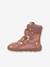 Blotevoetenlaarzen voor kinderen ZERU TEX WINTER BAREFOOT Froddo donkerblauw+goudroze+petrolblauw - vertbaudet enfant 