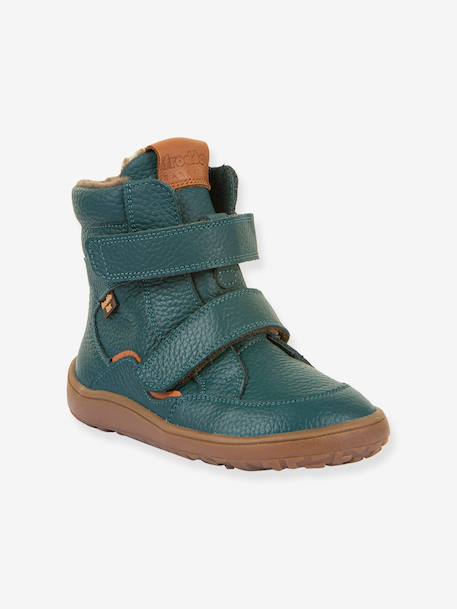 Barefoot winterschoenen voor kinderen BAREFOOT TEX WINTER Froddo bordeauxrood+bruin+goudroze+nachtblauw+petrolblauw - vertbaudet enfant 
