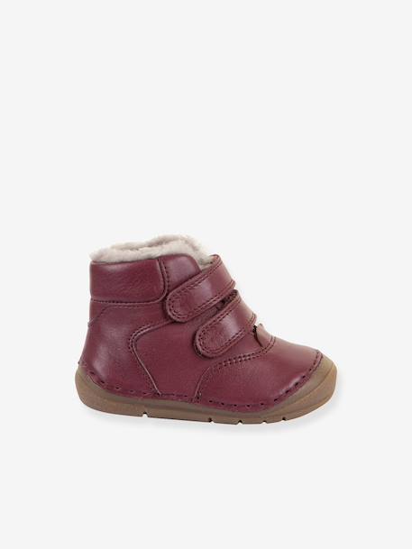 Boots garçon PAIX UP WINTER Froddo beige imprimé+bleu+bleu nuit+blush+bordeaux+caramel+grenadine+vieux rose - vertbaudet enfant 