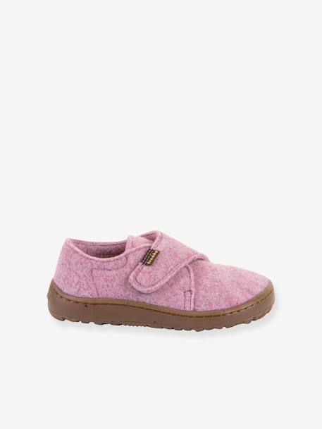 Chaussons barefoot enfants BAREFOOT WOOLY Froddo beige+bleu jean+bleu nuit+fuchsia+gris chiné+rose chiné+rouge+vert - vertbaudet enfant 