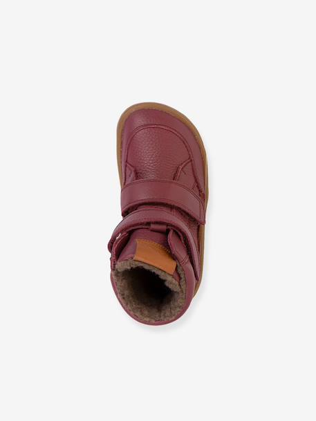 Barefoot winterschoenen voor kinderen BAREFOOT TEX WINTER Froddo bordeauxrood+bruin+goudroze+nachtblauw+petrolblauw - vertbaudet enfant 