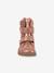 Bottes pieds nus pour enfants ZERU TEX WINTER BAREFOOT Froddo bleu foncé+bleu pétrole+rose doré - vertbaudet enfant 