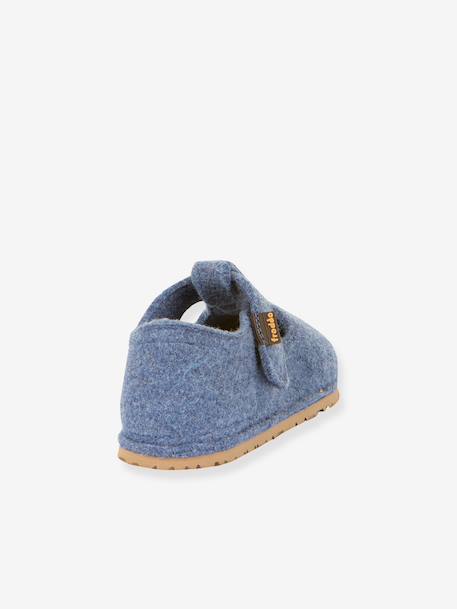 Chaussons pieds nus enfants FLEXY WOOLY BAREFOOT Froddo bleu jean+bleu nuit+gris chiné+rose chiné - vertbaudet enfant 