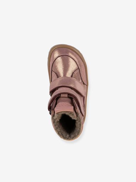 Chaussures d'hiver barefoot enfants BAREFOOT TEX WINTER Froddo bleu nuit+bleu pétrole+bordeaux+marron+rose doré - vertbaudet enfant 