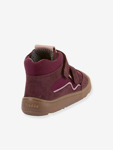 Chaussures à scratch BAREFOOT TEX AUTUMN Froddo pour enfants bleu nuit+bordeaux+olive+violet - vertbaudet enfant 