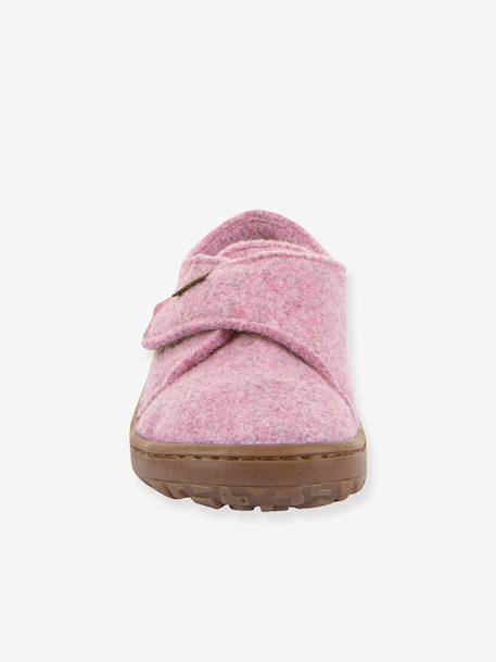 Barefoot sloffen voor kinderen BAREFOOT WOOLY Froddo beige+fuchsia+gemêleerd grijs+jeansblauw+nachtblauw+rose chiné+rouge+vert - vertbaudet enfant 