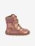 Blotevoetenlaarzen voor kinderen ZERU TEX WINTER BAREFOOT Froddo donkerblauw+goudroze+petrolblauw - vertbaudet enfant 