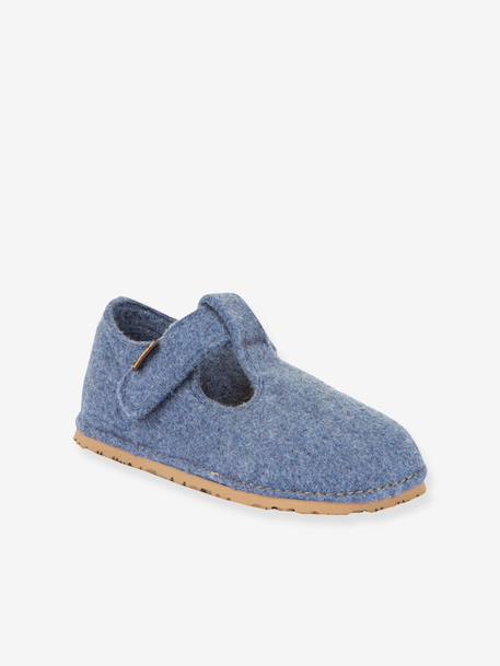 FLEXY WOOLY BAREFOOT FRODDO blotevoetensloffen voor kinderen gemêleerd grijs+gemêleerd roze+jeansblauw+nachtblauw - vertbaudet enfant 
