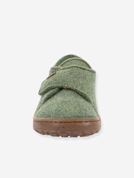 Chaussons barefoot enfants BAREFOOT WOOLY Froddo beige+bleu jean+bleu nuit+fuchsia+gris chiné+rose chiné+rouge+vert - vertbaudet enfant 