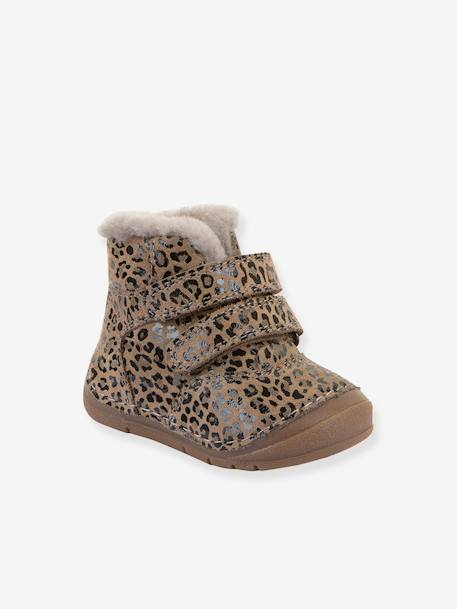Boots garçon PAIX UP WINTER Froddo beige imprimé+bleu+bleu nuit+blush+bordeaux+caramel+grenadine+vieux rose - vertbaudet enfant 