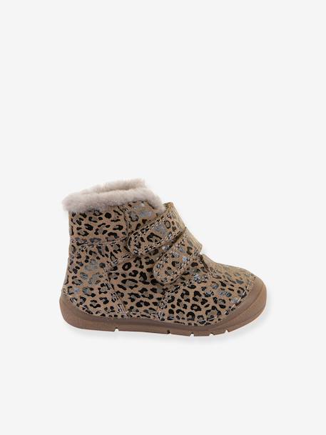 Boots garçon PAIX UP WINTER Froddo beige imprimé+bleu+bleu nuit+blush+bordeaux+caramel+grenadine+vieux rose - vertbaudet enfant 