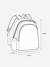 Sac à dos garçon en polyester bleu foncé - vertbaudet enfant 
