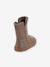 Blotevoetenlaarzen kinderen BAREFOOT TEX SUEDE Froddo beige, bedrukt+bordeauxrood+brons+goud+grijs+zwart - vertbaudet enfant 