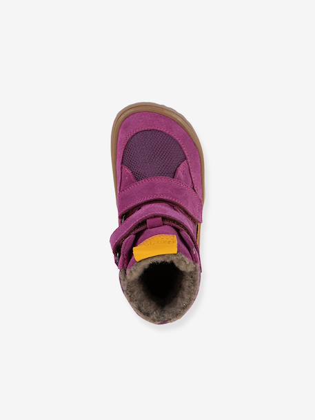 Winterlaarzen blote voeten kinderen BAREFOOT TEX WINTER Froddo bordeauxrood+jeansblauw+leigrijs+lila+nachtblauw+olijf+paars+zwart - vertbaudet enfant 