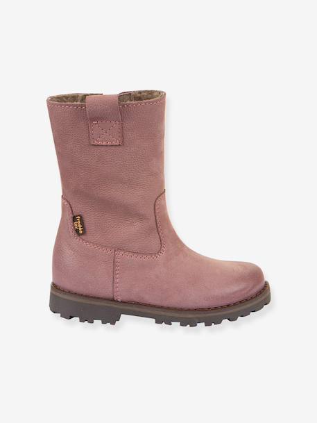 Bottes fille MAXINE TEX Froddo bleu nuit+bleu pétrole+bordeaux+noir+vieux rose - vertbaudet enfant 