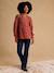 Blouse grossesse et allaitement en dentelle macramé blanc+terracotta - vertbaudet enfant 