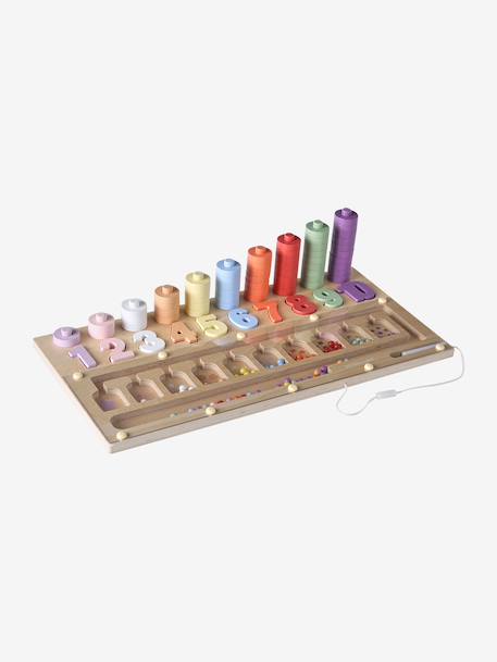 FSC® houten telbord meerkleurig - vertbaudet enfant 