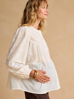 -Zwangerschaps- en voedingsblouse