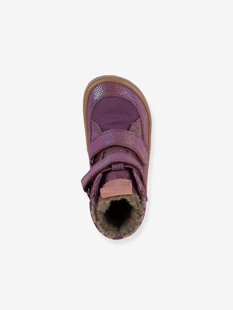 Winterlaarzen blote voeten kinderen BAREFOOT TEX WINTER Froddo bordeauxrood+jeansblauw+leigrijs+lila+nachtblauw+olijf+paars+zwart - vertbaudet enfant 