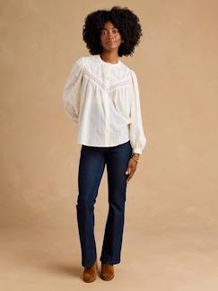 Vêtements de grossesse-Jean-Jean flare de grossesse