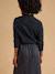 Pull grossesse et allaitement noir - vertbaudet enfant 