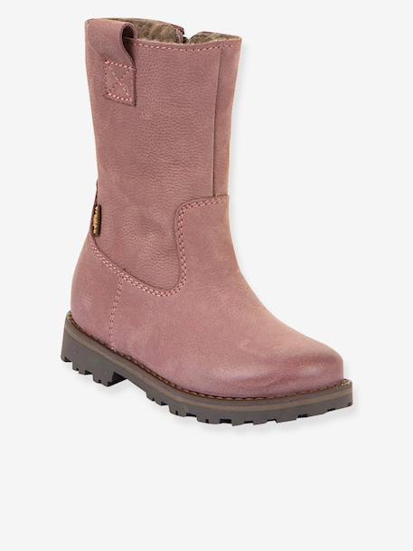Meisjes laarzen MAXINE TEX FRODDO bordeauxrood+nachtblauw+oudroze+petrolblauw+zwart - vertbaudet enfant 