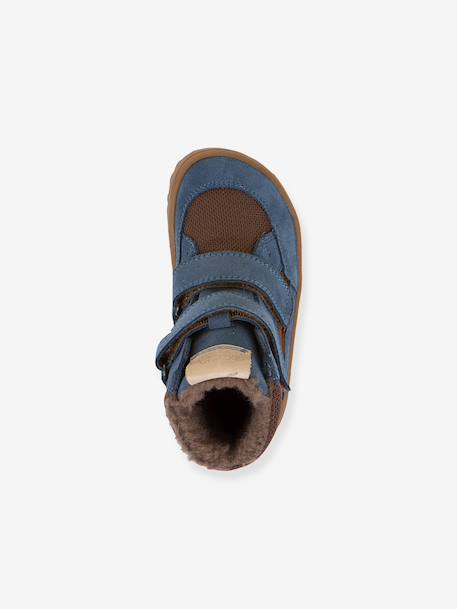 Bottes d'hiver pieds nus enfants BAREFOOT TEX WINTER Froddo bleu jean+bleu nuit+bordeaux+gris ardoise+lilas+noir+olive+violet - vertbaudet enfant 