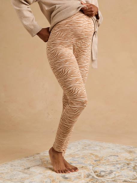 Ensemble cache coeur grossesse beige chiné - vertbaudet enfant 
