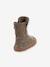 Blotevoetenlaarzen kinderen BAREFOOT TEX SUEDE Froddo beige, bedrukt+bordeauxrood+brons+goud+grijs+zwart - vertbaudet enfant 