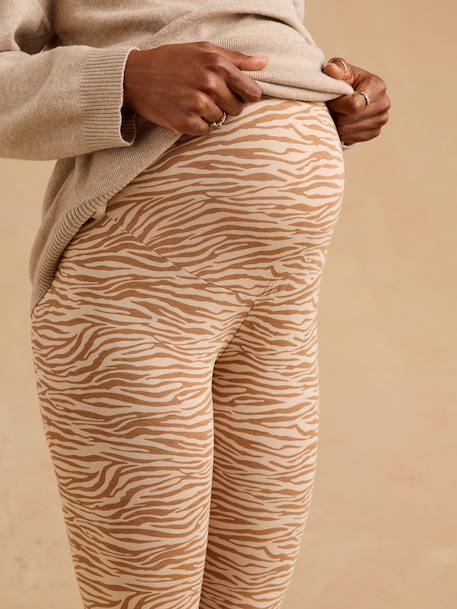 Ensemble cache coeur grossesse beige chiné - vertbaudet enfant 
