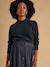 Pull grossesse et allaitement noir - vertbaudet enfant 