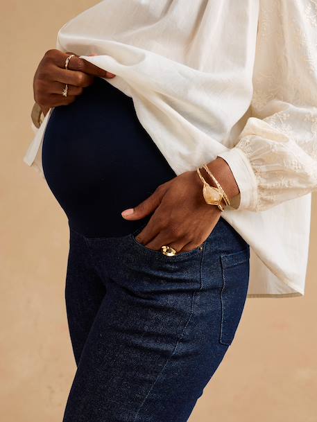 Jean flare de grossesse bleu foncé - vertbaudet enfant 