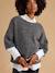 Pull de grossesse chocolat - vertbaudet enfant 