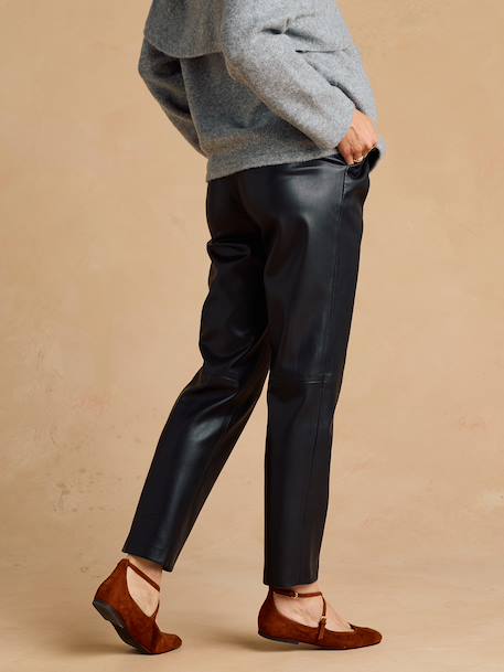 Pantalon de grossesse bandeau noir - vertbaudet enfant 