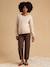 Pull grossesse et allaitement Colette beige chiné - vertbaudet enfant 