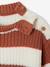 Gestreepte babytrui met lange mouwen marineblauw+terracotta - vertbaudet enfant 