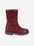 Meisjes laarzen MAXINE TEX FRODDO bordeauxrood+nachtblauw+oudroze+petrolblauw+zwart - vertbaudet enfant 
