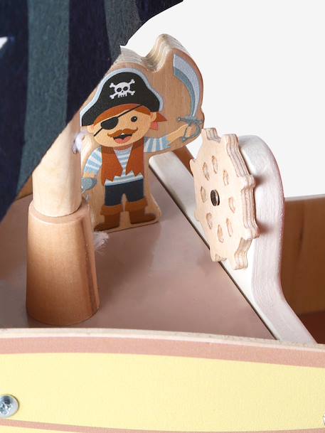FSC100 houten piratenschip rood - vertbaudet enfant 