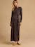 Robe longue de grossesse chocolat - vertbaudet enfant 